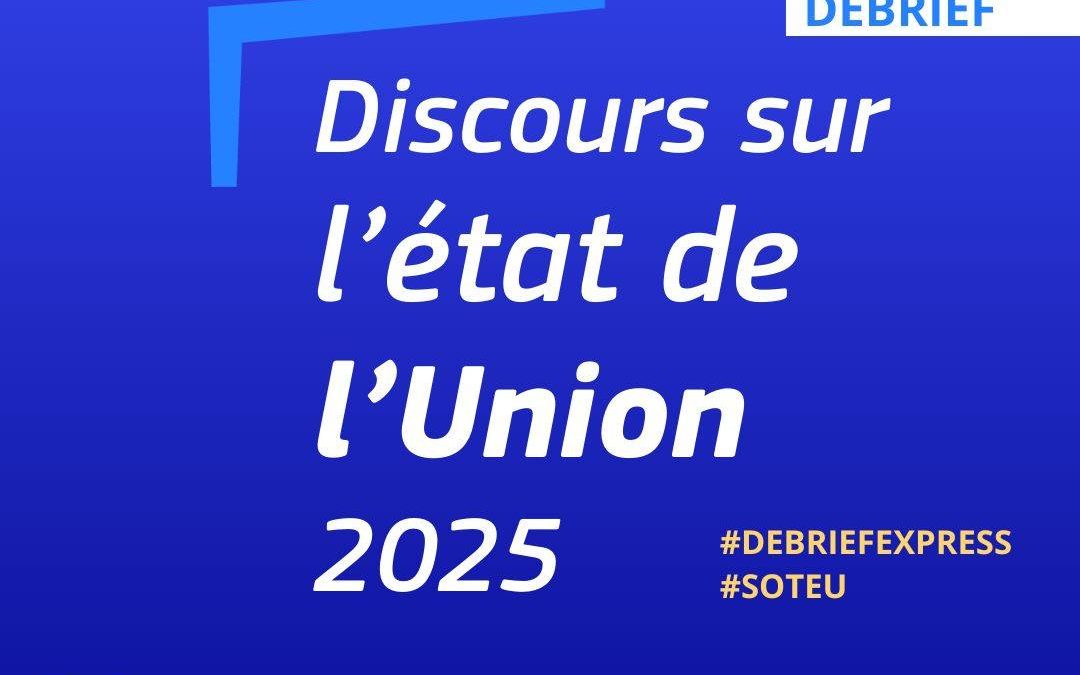 Discours sur l’État de l’Union 2025